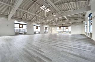 Immobilie mieten in Koellestr. 16b, 76189 Daxlanden, Viele Nutzungsmöglichkeiten: Lichtdurchflutetes Studio mit umliegender Terrasse am Rheinhafen!