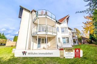 Wohnung kaufen in 04509 Schönwölkau, BEZUGSFERTIG: Traumhaft helle 3RW mit Balkon, Garage und Stellplatz | Herrlich grünes Grundstück