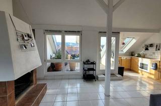 Wohnung mieten in Ersinger Straße 27, 75172 Brötzingen, Schöne 1,5-Raum-DG-Wohnung (möbliert) mit Kamin und Terrasse