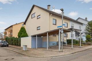 Doppelhaushälfte kaufen in 76706 Dettenheim, Viel Platz für Ihre Ideen – renovierungsbedürftige Doppelhaushälfte in Dettenheim