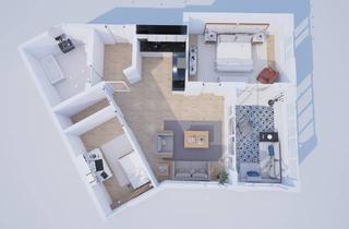 Wohnung mieten in 64283 Darmstadt, Erstbezug! Barrierefreie Neubauwohnung mit Loggia & (TG-Stellplatz) in Darmstadt-Mitte