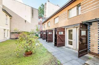 Gewerbeimmobilie kaufen in Schustehrusstraße 28, 10585 Charlottenburg, Meetings im Grünen: Innehof-Remise! 2,52 % Rendite + Vermietungspotential oder zur Selbstnutzung!