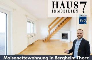 Wohnung kaufen in 50126 Bergheim, Bergheim - Raum zum Wachsen: Lichtdurchflutete Maisonette mit Dachterrasse