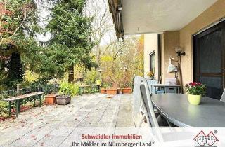 Wohnung kaufen in 91207 Lauf, Lauf - XL-Terrasse mit Waldblick: Die 3-Zimmer-Wohnung in Lauf für alle, die Ruhe UND Stadt wollen