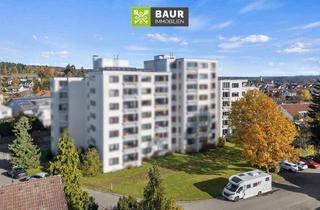 Wohnung kaufen in 88326 Aulendorf, Aulendorf - 360° I Gepflegte Eigentumswohnung mit 4 Zimmern, Südbalkon und Garage - zeitnah bezugsfrei