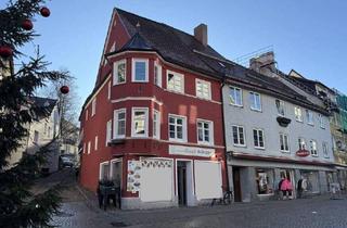 Haus kaufen in 88316 Isny, Isny im Allgäu - Wohn- und Geschäftshaus in 1A-Lage in der Fußgängerzone von Isny im Allgäu