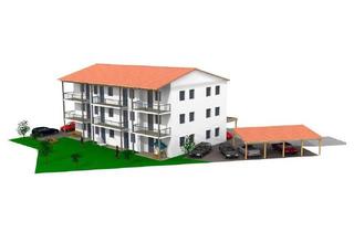 Wohnung kaufen in 86381 Krumbach, Krumbach - *** 3-Zimmer im 1. OG mit Balkon - Neubau KfW 40 Effizienzhaus mit 9 WE ***