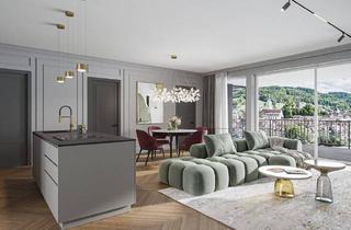 Wohnung kaufen in Säckinger Straße 9, 79725 Laufenburg, Laufenburg (Baden) - EXTRAVAGANT ! ° W19 ° 3.5-ZWG ° 3.OG ° Süd-Ost-West SONVIDA - Dreispitz Laufenburg