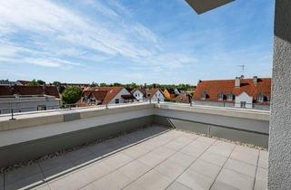 Wohnung kaufen in Zugspitzstraße 7, 86163 Augsburg, Augsburg - Einzigartige 3-Zimmer-Dachgeschosswohnung mit umlaufender Terrasse