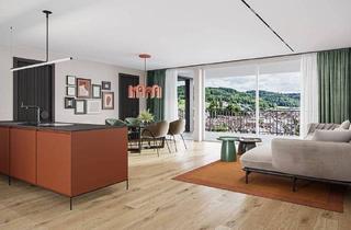 Wohnung kaufen in Säckinger Straße 9, 79725 Laufenburg, Laufenburg (Baden) - EXTRAVAGANT ! ° W09 ° 3.5-ZWG ° 1.OG ° Süd-Ost-West SONVIDA - Dreispitz Laufenburg