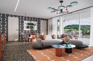 Wohnung kaufen in Säckinger Straße 9, 79725 Laufenburg, Laufenburg (Baden) - EXTRAVAGANT ! ° W08 ° 2.5-ZWG ° 1.OG ° Süd-Ost-West SONVIDA - Dreispitz Laufenburg