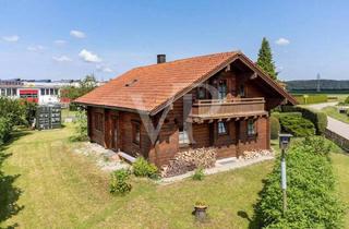Haus kaufen in 86833 Ettringen, Ettringen - Charmantes Blockhaus - Optional mit ca. 1280 m² Grundstück