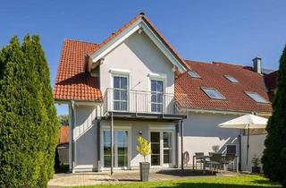 Doppelhaushälfte kaufen in 86879 Wiedergeltingen, Wiedergeltingen - Raumwunder! - Ruhige DHH mit Blick ins Grüne