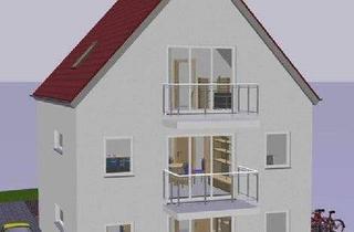 Wohnung kaufen in 89331 Burgau, Burgau - Schöne Aussicht? Können Sie haben: Gemütliche 2-Zimmer-DG-Wohnung (Whg. 8) mit Balkon in ruhiger zentraler Wohnlage in Burgau - KfW 40