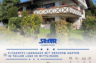 Haus kaufen in 79599 Wittlingen, Wittlingen - Elegantes Landhaus mit großem Garten in toller Lage in Wittlingen