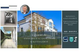 Wohnung kaufen in 51427 Bergisch Gladbach, komfortable 2-Zimmerwohnung mit Gartenterrasse und Tiefgaragenplatz