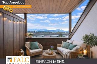 Wohnung kaufen in 83026 Happing, Alpenblick inklusive – Traumhafte Dachgeschosswohnung mit extra Hobbyraum