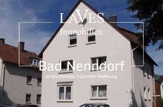 Wohnung kaufen in 31542 Bad Nenndorf, Zentrale Lage! großzügige 3-Zimmer Wohnung mit Garage