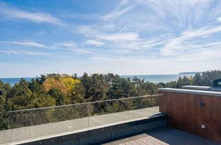 Penthouse mieten in Nordstrand 500, 18609 Binz, Spektakuläre Penthouse-Maisonette mit Dachterrasse inkl. Meerblick!