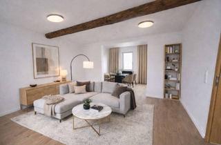 Wohnung mieten in 56269 Dierdorf, Modernisierte Wohnung im Fachwerkhaus mit Garten Wohnung im OG ist vermietet nur noch EG frei