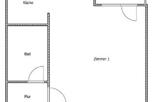 Wohnung mieten in Am Kiesteich 54, 13589 Spandau, Schöne Wohnung: praktisches 1-Zimmer-Single-Appartment