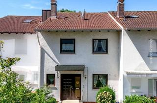 Reihenhaus kaufen in 69469 Weinheim, Attraktives Reihenhaus mit Balkon, Terrasse und Garten - verkehrsgünstig gelegen