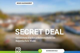 Gewerbeimmobilie kaufen in 94065 Waldkirchen, Vollvermietete Fachmarktimmobilie im Bayerwald – planbarer Cashflow mit Entwicklungsspielraum