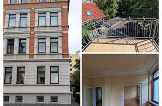 Wohnung kaufen in Madamenweg 173, 38118 Braunschweig, BS Innenstadtnah: 5-Zi. Altbau Wohnung im 1. OG von Privat BLK, Stuck, Parkett