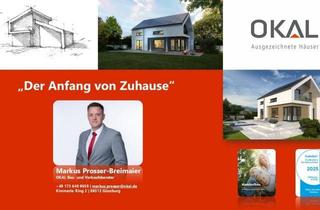 Villa kaufen in 88499 Riedlingen, Zweifamilienhaus im DH Stil von OKAL, ein Ort zum Ankommen, Durchatmen und Wohlfühlen