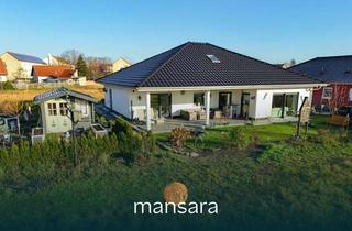 Haus kaufen in 39317 Parey, Moderner Bungalow aus 2023 – Wohnen auf einer Ebene in ruhiger Lage von Elbe-Parey