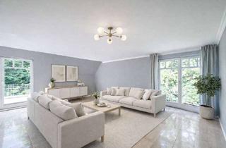 Einfamilienhaus kaufen in 23627 Groß Grönau, Repräsentative Maisonette-Wohnung mit Einfamilienhaus-Charakter, 4 Balkonen, Doppelcarport u. Sauna!