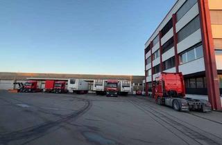 Gewerbeimmobilie kaufen in 93083 Obertraubling, 13.000 qm Logistikhalle mit Büro und 50.000 qm Freifl. Nähe Regensburg zu verkaufen o. zu vermieten
