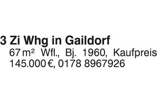 Wohnung kaufen in 74523 Schwäbisch Hall, 3 Zi Whg in Gaildorf