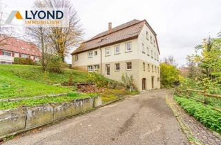 Haus kaufen in 73453 Abtsgmünd, Abtsgmünd / Untergröningen - Historisches Landhaus mit viel Potenzial und 400 m² Wohnfläche sucht Sie zur Selbstverwirklichung!