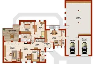 Haus kaufen in 46509 Xanten, Xanten - Bungalow mit großer Halle - ideal für Wohnen & Gewerbe!