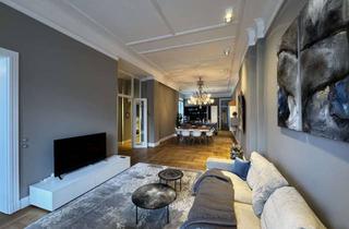 Wohnung kaufen in Knesebeckstraße 76, 10623 Charlottenburg, Liebevoll restaurierter Altbau + Dachterrasse - Einzigartiger Jugendstil Traum mit Weitblick!