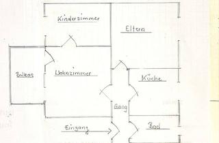 Wohnung kaufen in Preußenallee 27, 86641 Rain, 3-Zimmer Wohnung mit Balkon in Rain, 2. OG