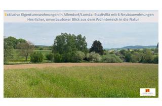 Wohnung kaufen in Dr.-Walter-Lübcke-Ring 23, 35469 Allendorf, Herrlicher, unverbaubarer Blick in die Natur * Exklusive 3 Zimmer-Wohnung mit Terrasse *