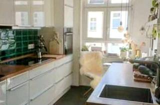 Wohnung mieten in Pradelstraße, 13187 Pankow, Sanierte 2-Zimmer-Wohnung mit Balkon im 3. OG in Berlin-Pankow (vollmöbliert, befristet)