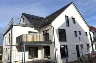 Wohnung mieten in 85276 Pfaffenhofen, Erstbezug! Neubau 5-ZKB Obergeschoss-Whg. mit 2 Balkonen, FBH, elektr. Rollläden und 2 TG-Plätze!