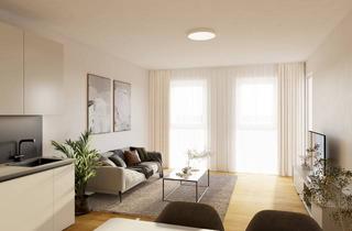 Wohnung mieten in Solingerstraße 72, 40764 Langenfeld, Schöne 3-Zimmer-Wohnung mit Balkon und Dachterrasse | Neubau Erstbezug im Langenfelder Stadtzentrum