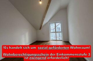 Sozialwohnungen mieten in 92331 Parsberg, Sozial geförderte 4-Zi.-DG-Whg. in Parsberg – [WBS Stufe III zwingend erforderlich!]