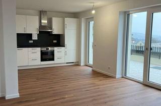 Wohnung mieten in Humperdinckstraße 120, 55543 Bad Kreuznach, Humperdinckpark: 3-Zimmerwohnung 1. OG mit großer Terrasse, Markise, 2 KFZ-Stellplätze