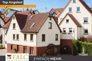 Haus kaufen in Gellmersbacher Straße, 74246 Eberstadt, Juwel im Dornröschenschlaf - FALC Immobilien Heilbronn