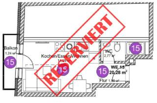 Wohnung kaufen in 88630 Pfullendorf, Energieeffizient wohnen & clever investieren – moderne Apartments im KfW-40-Standard