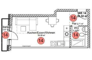 Wohnung kaufen in 88630 Pfullendorf, Energieeffizient wohnen & clever investieren – moderne Apartments im KfW-40-Standard