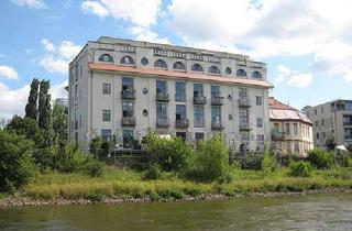 Lofts mieten in Kleiner Werder 12, 39114 Werder, traumhafter Elbblick: 2-Zimmer Loft-Wohnung im historischen Speicher/Magdeburg