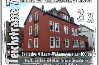 Wohnung mieten in Teichstrasse, 07937 Zeulenroda-Triebes, EXKLUSIVE GROSSZÜGIGE WOHNUNG *4-RWE 100m²*HOCHPARTERRE*KAMINOFEN+LUXUS BAD+KÜCHE*SOFORT FREI