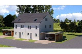 Wohnung kaufen in 77855 Achern, Achern-Mösbach - Doppelhaushälfte mit Doppelcarport im Neubaugebiet Bühli in Achern-Mösbach. Grundstück mit 398 m² - Wohnfläche gesa...