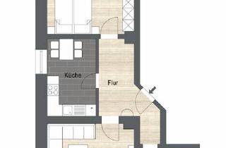 Wohnung mieten in Reichenbacher Str. 106, 08056 Zwickau, Zwickau - 1 Monat mietfrei -Zentrumsnahe 2-Zi Wohnung - Tageslichtbad, Gemeinschaftsgarten, PKW-Stellplatz